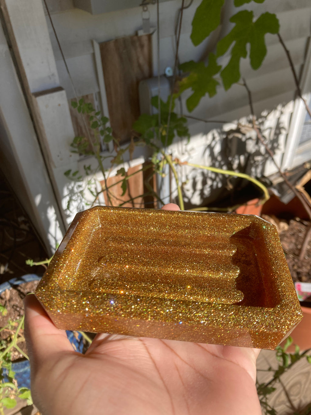 Gold Soap Holder