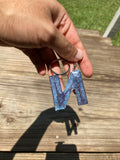 Letter N keychain