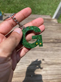 Letter G Keychain