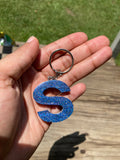 Letter S Keychain