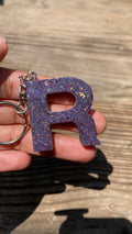 Letter R Keychain