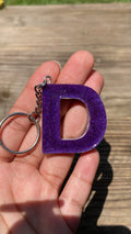 Letter D Keychain
