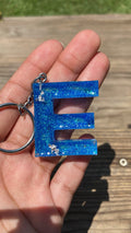 Letter E Keychain