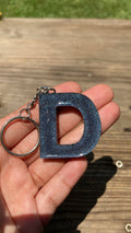 Letter D Keychain