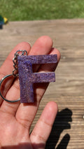 Letter F Keychain