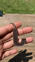 Letter J Keychain