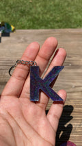 Letter K Keychain