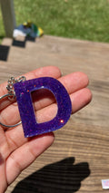 Letter D Keychain