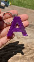 Letter A Keychain