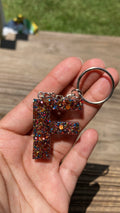 Letter F Keychain