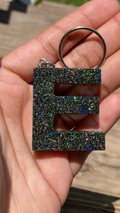 Letter E Keychain