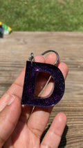 Letter D Keychain