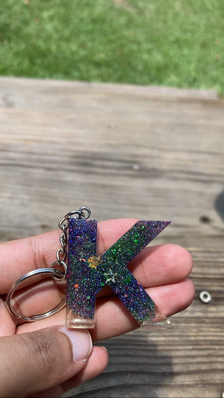 Letter K Keychain