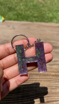 Letter H Keychain