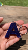 Letter A Keychain