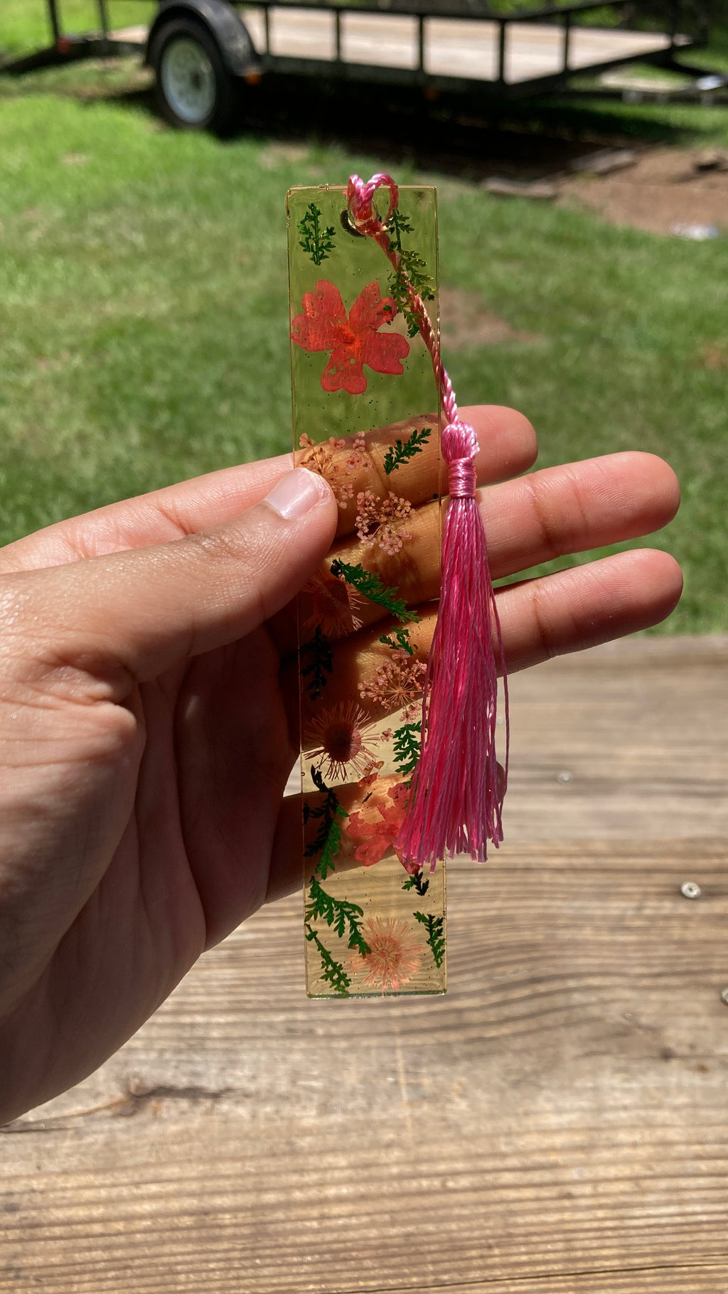 Floral Bookmark