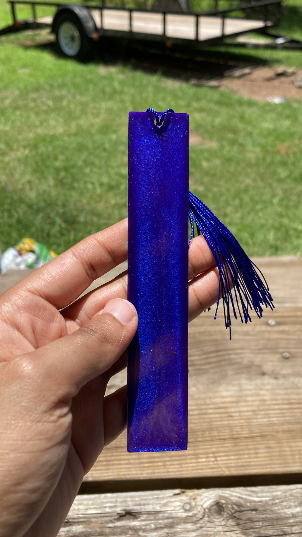 Midnight Blue Bookmark