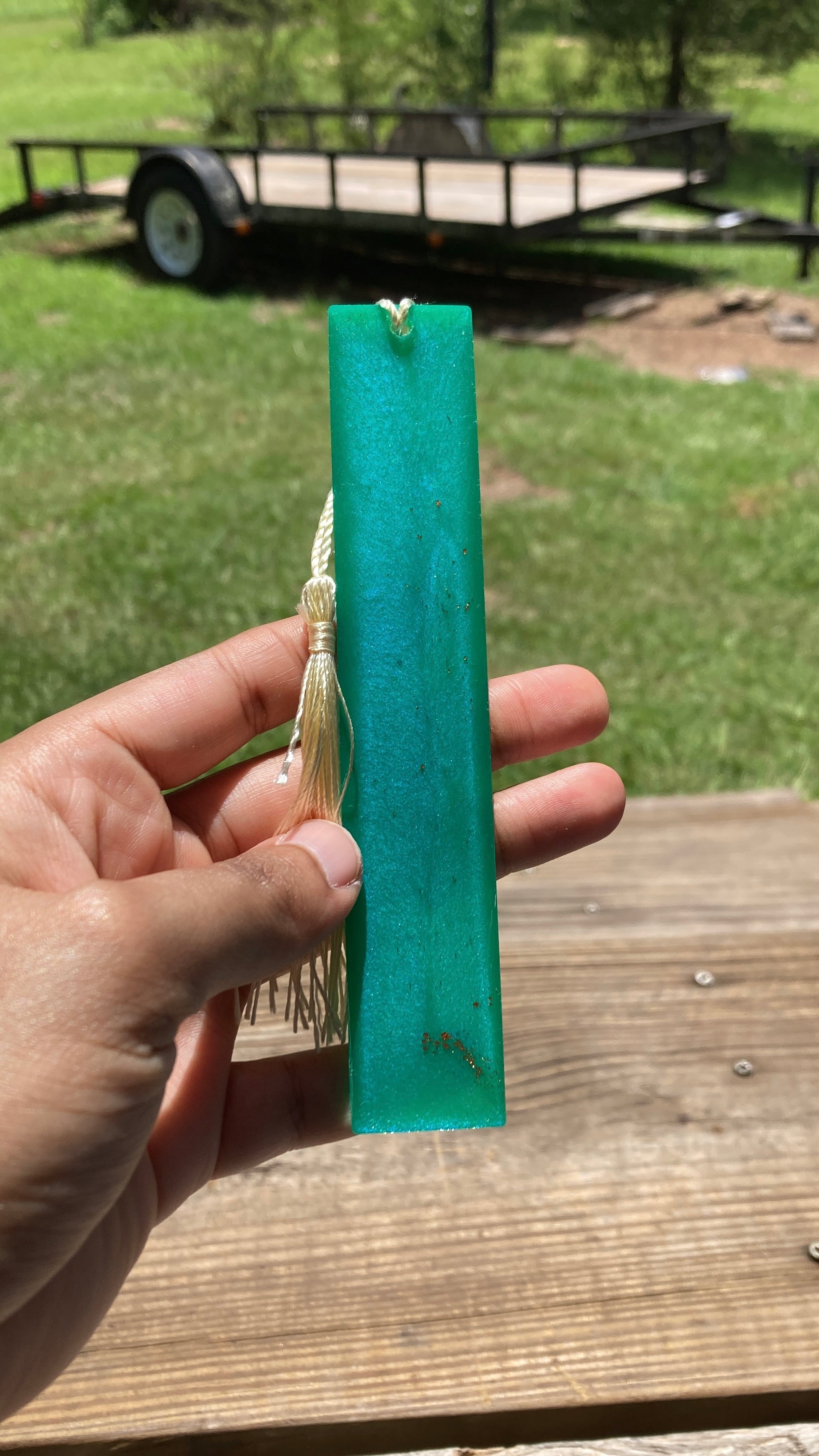 Teal Bookmark