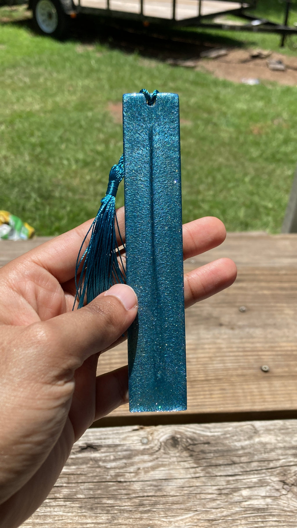 Ocean Breeze Blue Bookmarks