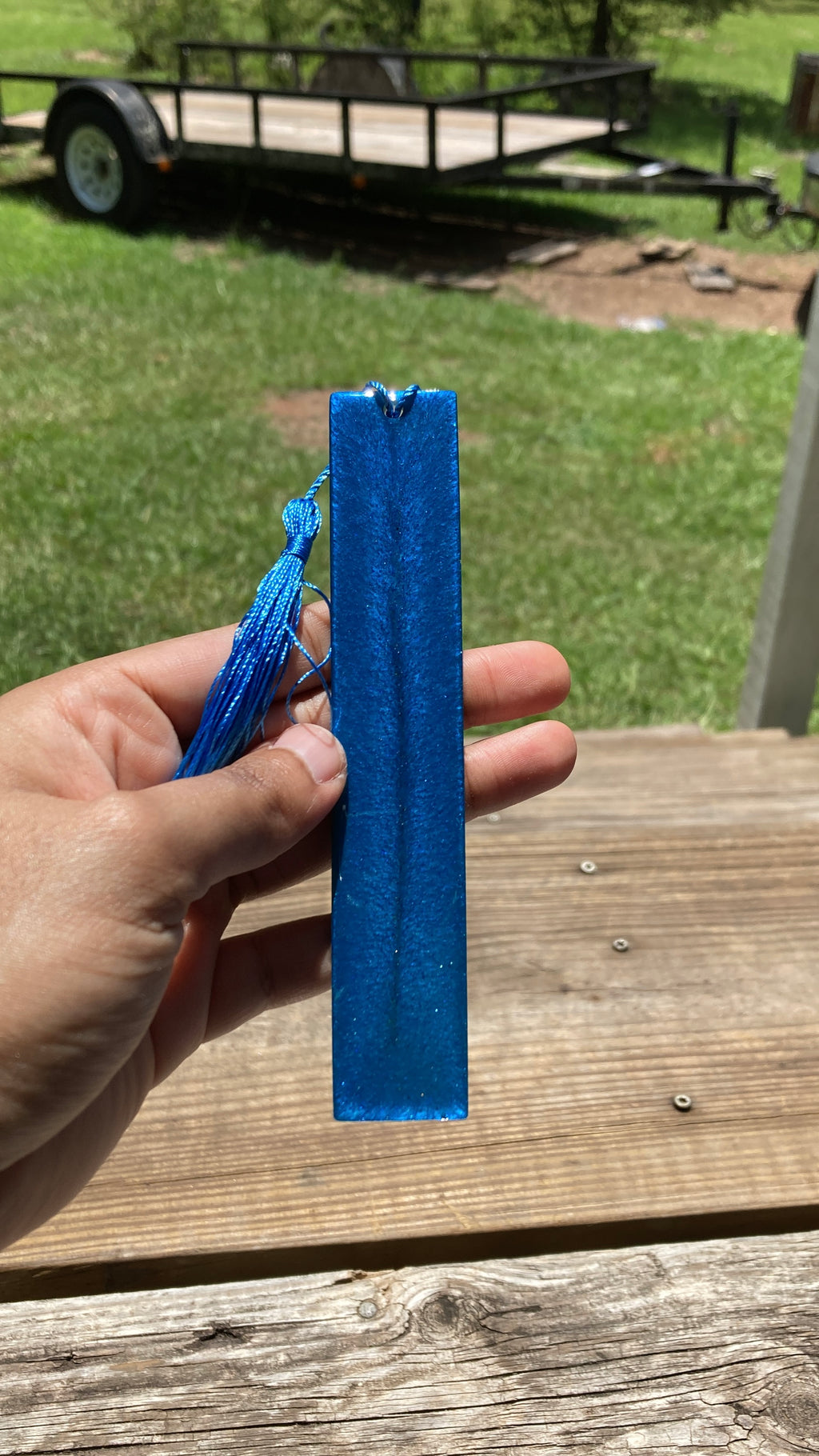Ocean Breeze Blue Bookmarks