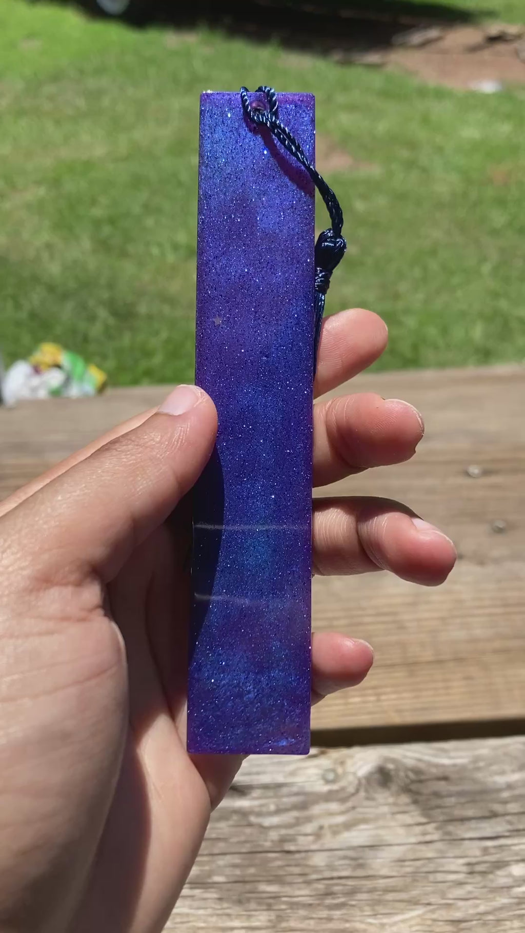 Cosmic Swirl Bookmark