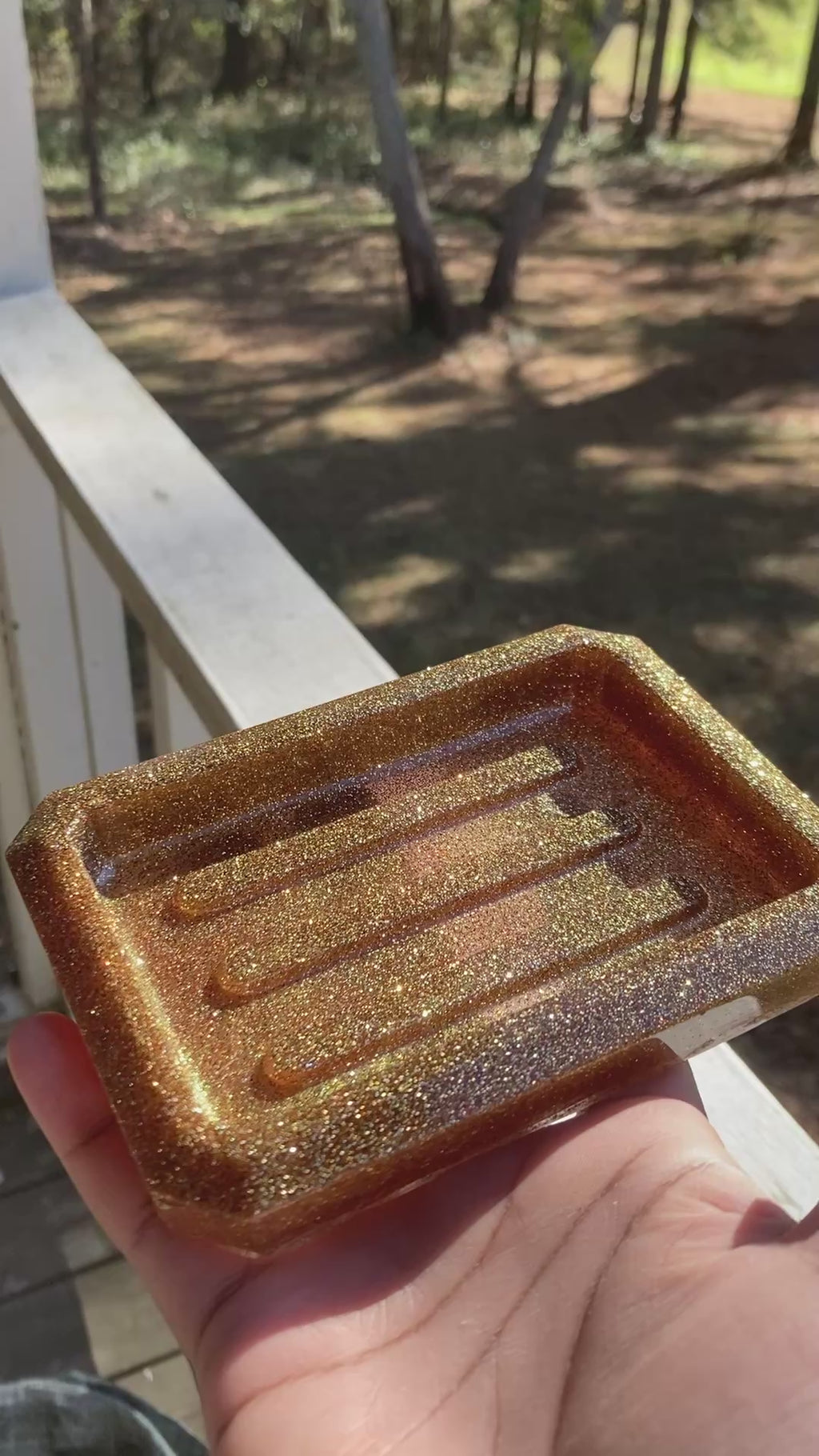 Gold Soap Holder