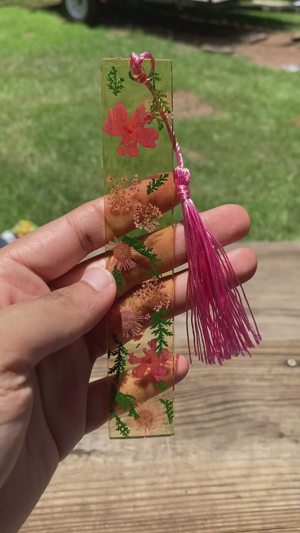 Floral Bookmark