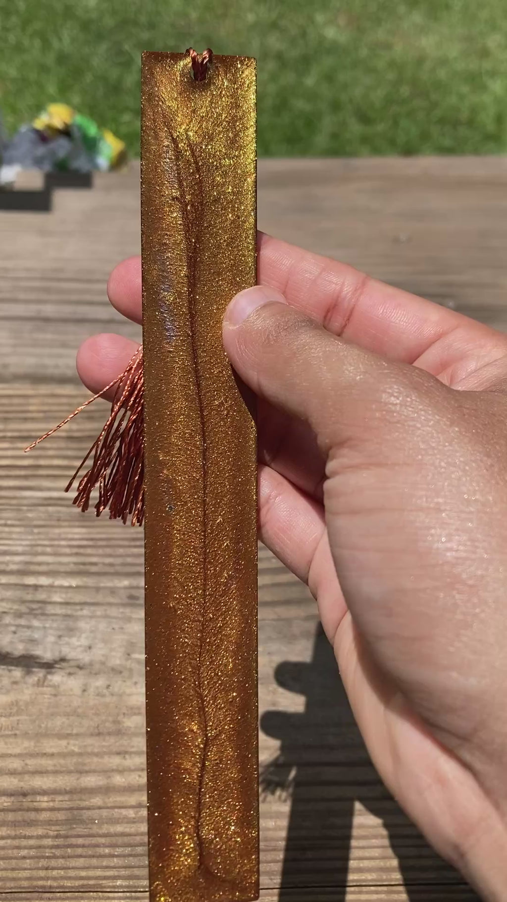 Golden Bookmark