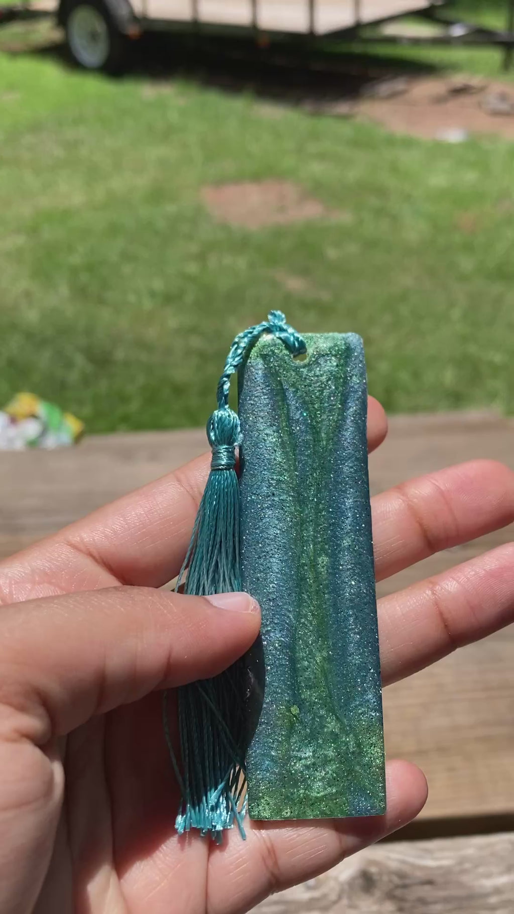 Aquamarine Bookmark