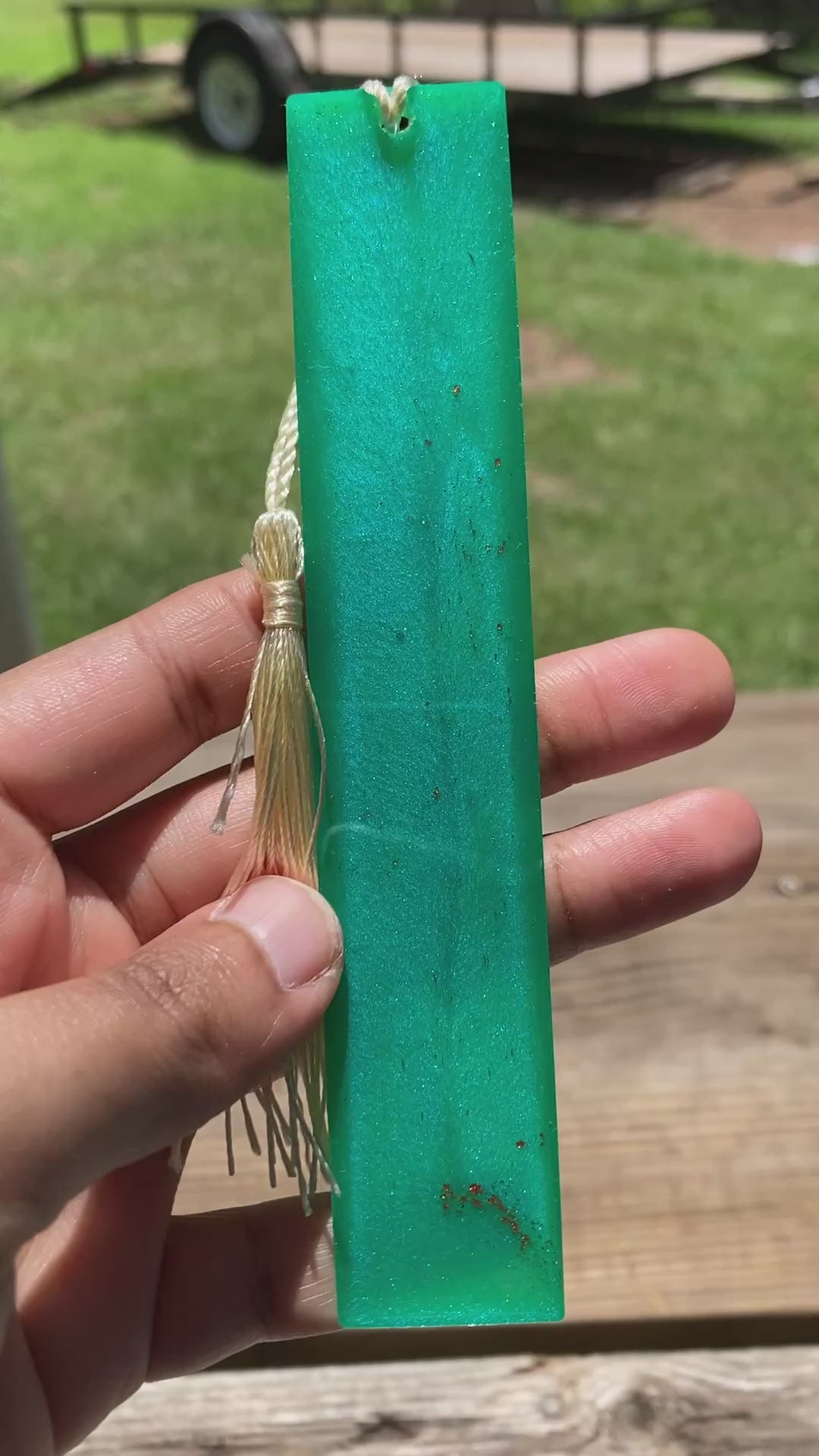 Teal Bookmark