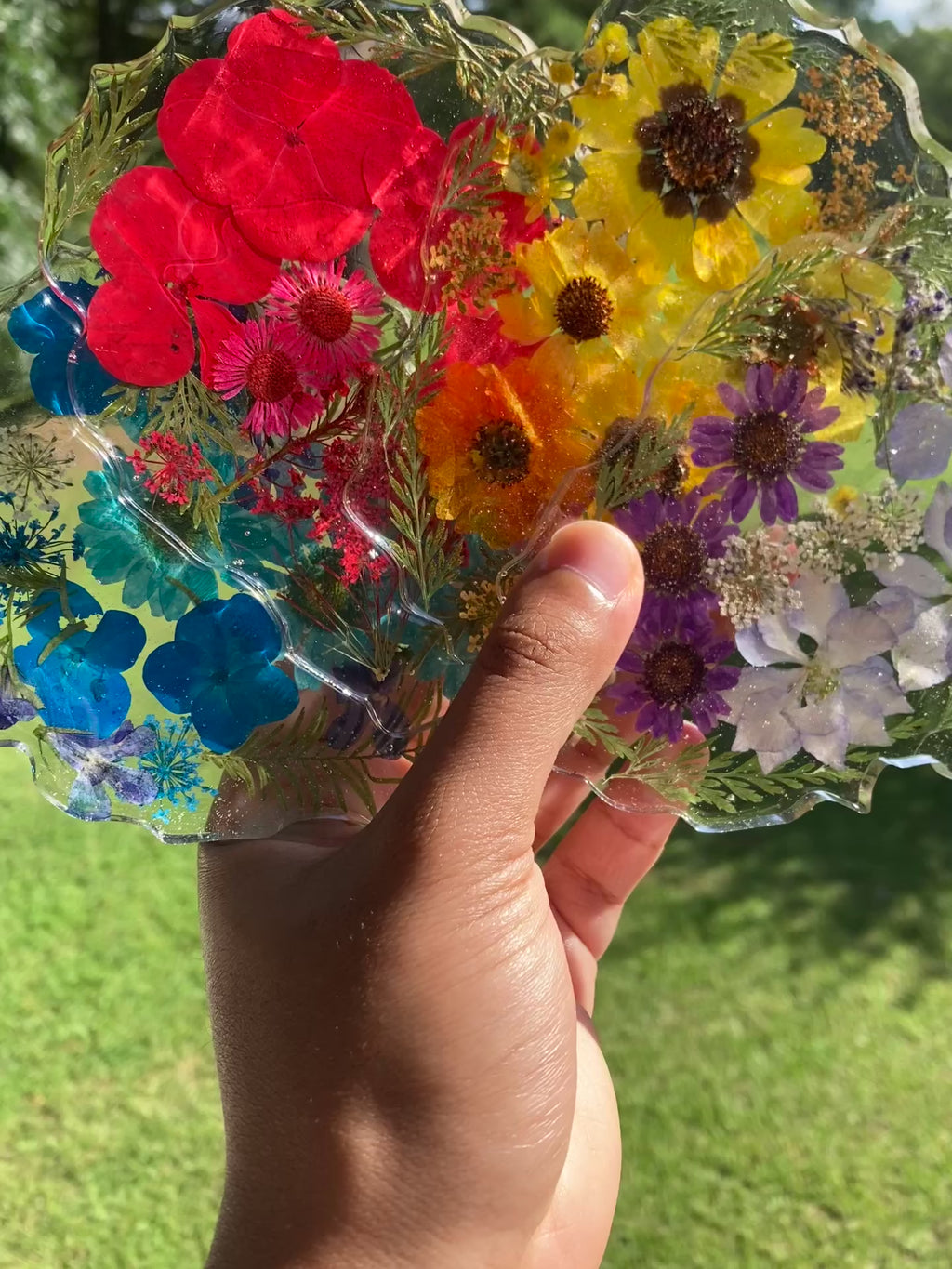 Floral Coaster set